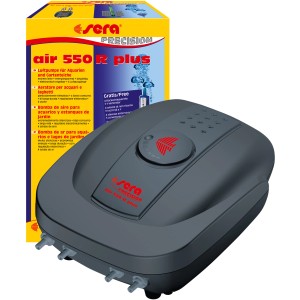 Sera Air 550 R Plus Aquarium-Luftpumpe für Aquarien und Teiche.