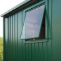Biohort Fenster für Gerätehaus Europa, Quarzgrau-Metallic, zur zusätzlichen Belichtung.