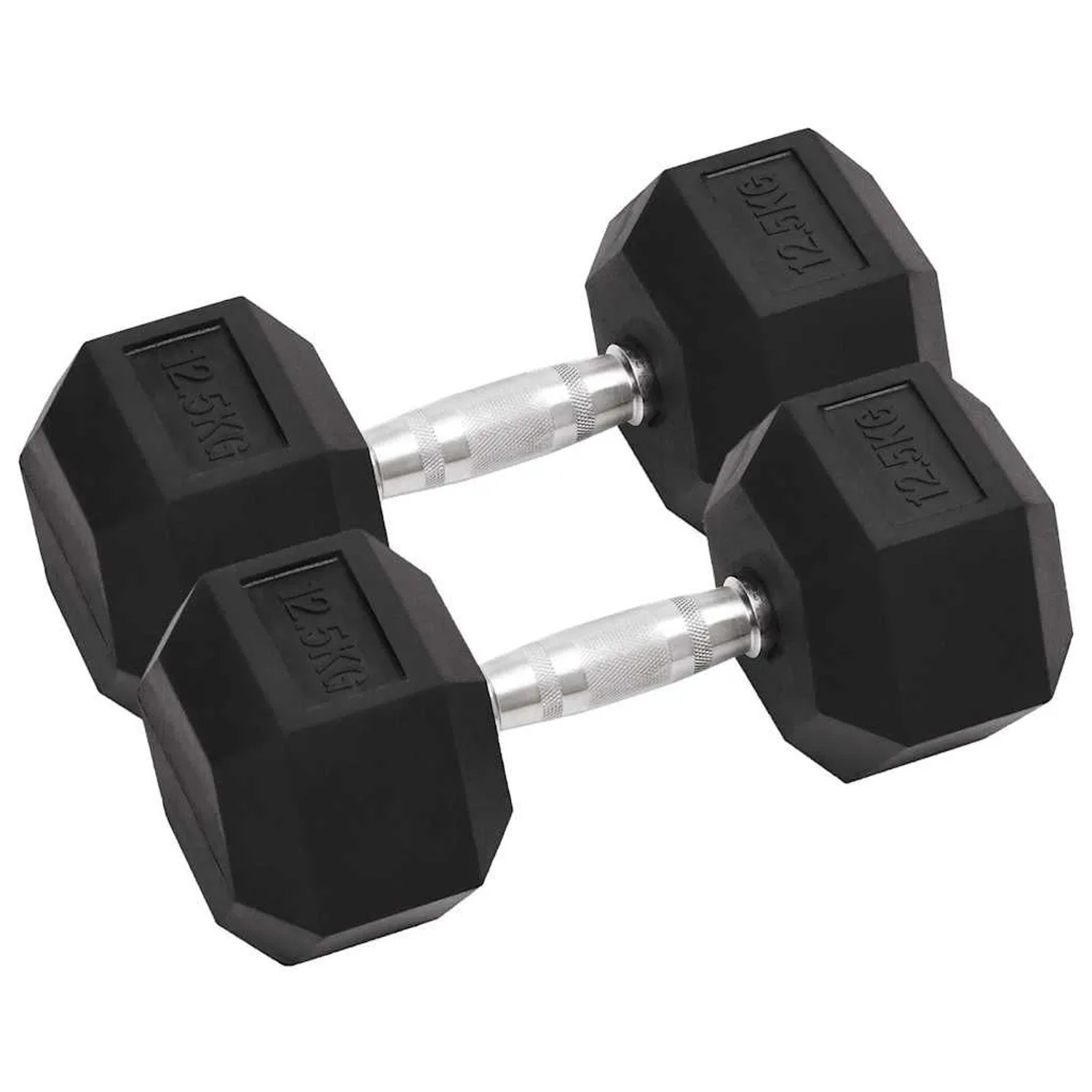 vidaXL Kurzhanteln 2 Stk 25 kg Gesamt Gusseisen 93605