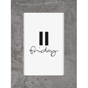 MDF-Bilderrahmen Yosemite im Beton-Look Dunkelgrau, 60x80 cm.