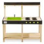 Exit Toys Yummy 100 Spielküche aus Holz mit Spüle, Herd und Zubehör für Kinder.