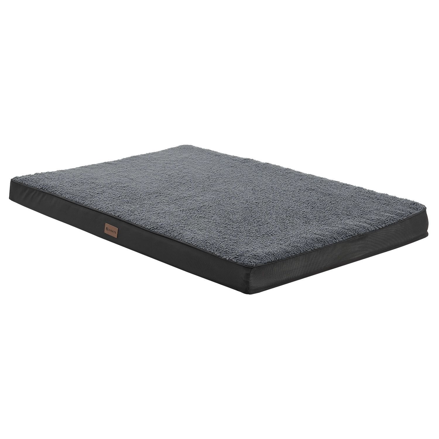 Juskys Hundebett Milow Orthopädisch Wendbar 112x81 cm Grau günstig online kaufen