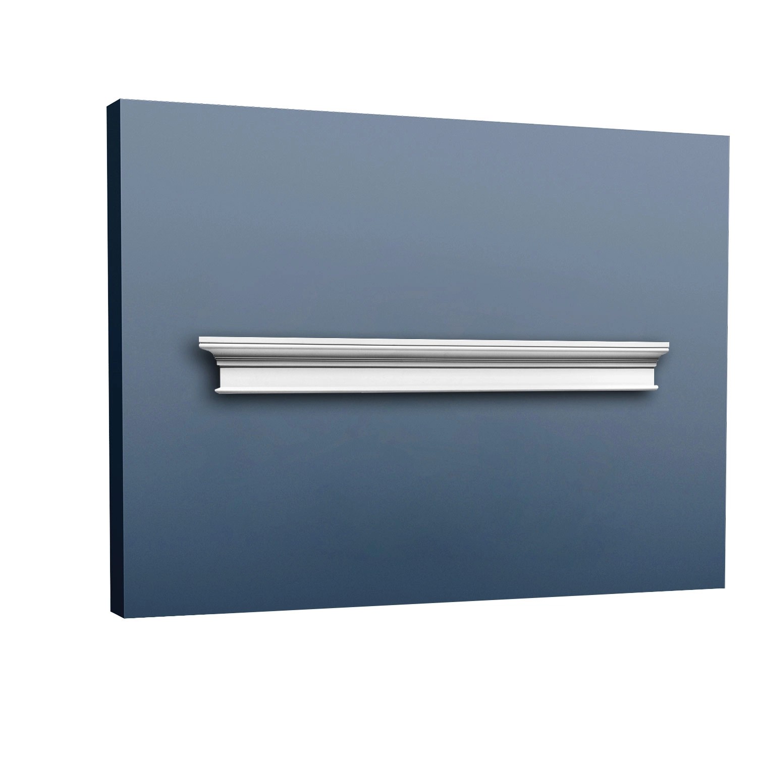 ORAC DECOR D400 LUXXUS Türaufsatz Pediment Zierelement Stuckprofil Gesims 127 cm 127,5 cm x 14,5 cm x 5,5 cm Weiß