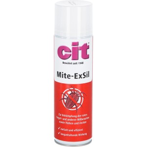 Milbenpulverspray Mite-ExSil 500ml für Geflügel zur Milbenbekämpfung.