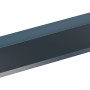 SDF Ortgangblech Zuschnitt, Alu-Anthrazit, 225 mm x 2 m, für Dachrandabschluss und Wasserableitung.