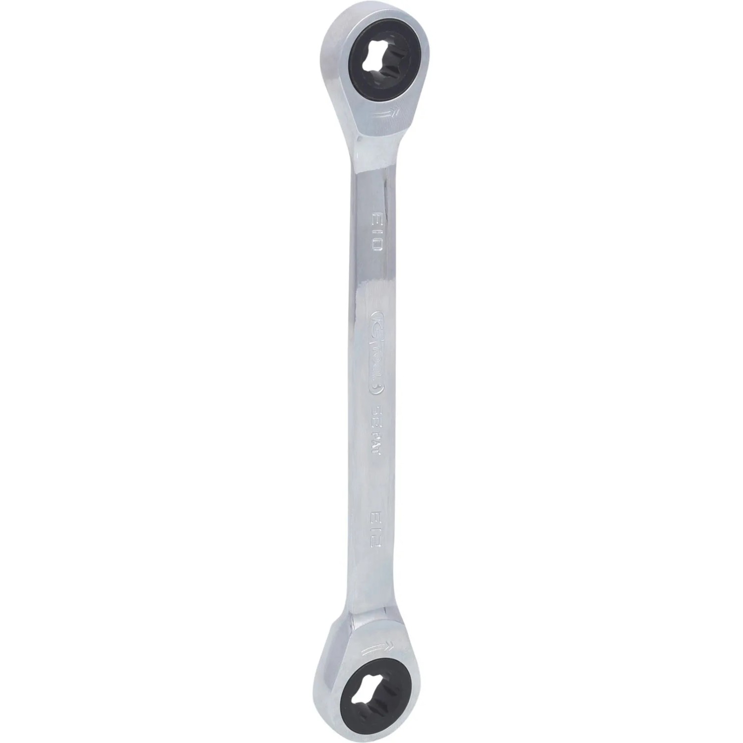 KS TOOLS Gearplus Torx E Doppel Ratschenringschlüssel E 10 X E 12 503 4353