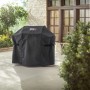 Schwarze Weber Premium Abdeckhaube für Spirit/Spirit II 300 & 400 Gasgrills.