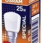 Osram E14 Leuchtmittel 25W in Verpackung. Speziallampe mit warmweißem Licht.