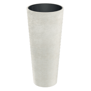 Prosperplast Blumentopf Tubra Schlank Ø 48 cm x 105 cm Sandschwarz