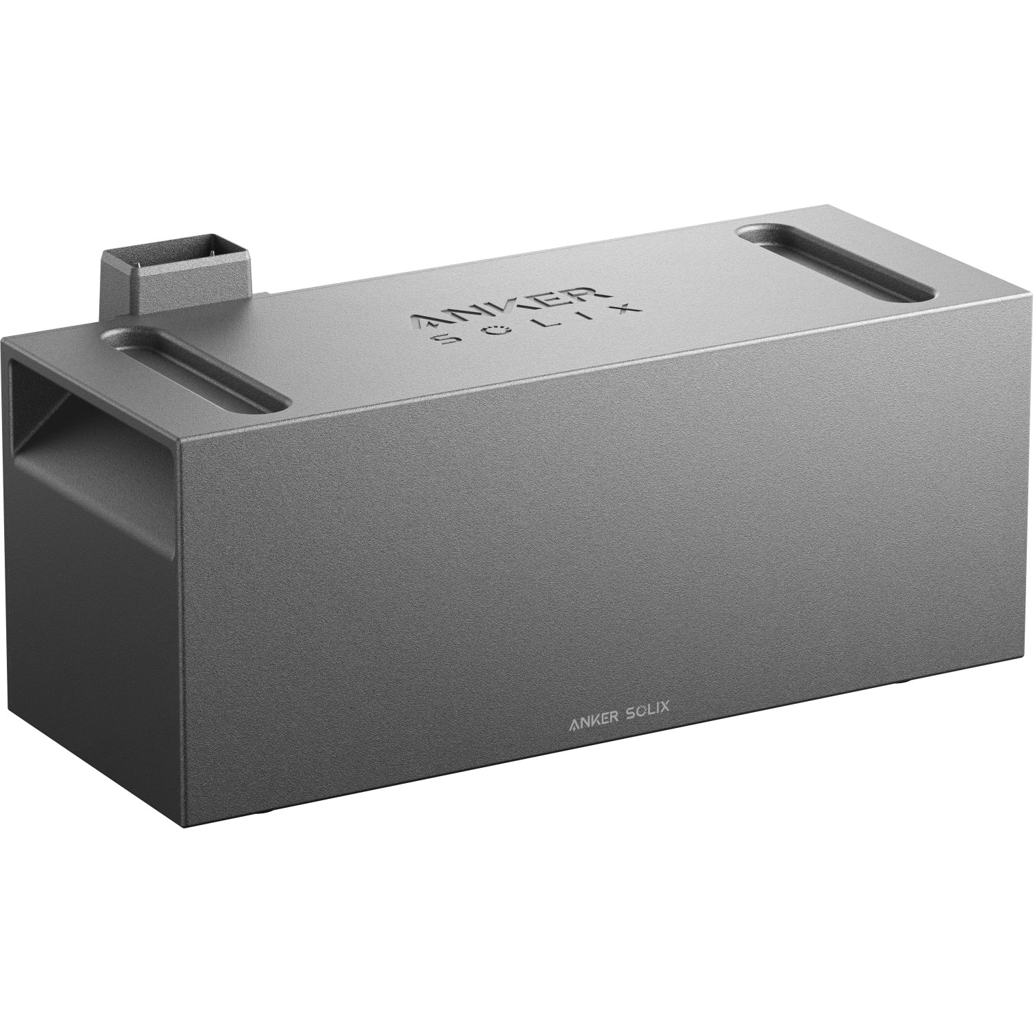 Anker Solix BP2700 Erweiterungsakku für Balkonkraftwerke, graues Gehäuse.