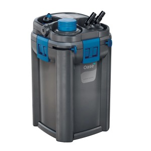 Oase BioMaster² Thermo 350 Aquariumfilter mit Heizung, grau/blau.