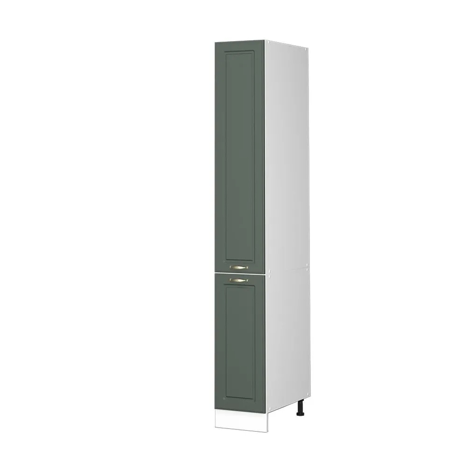 Vicco Badschrank Fame-Line Grün-Gold Landhaus 30 x 207