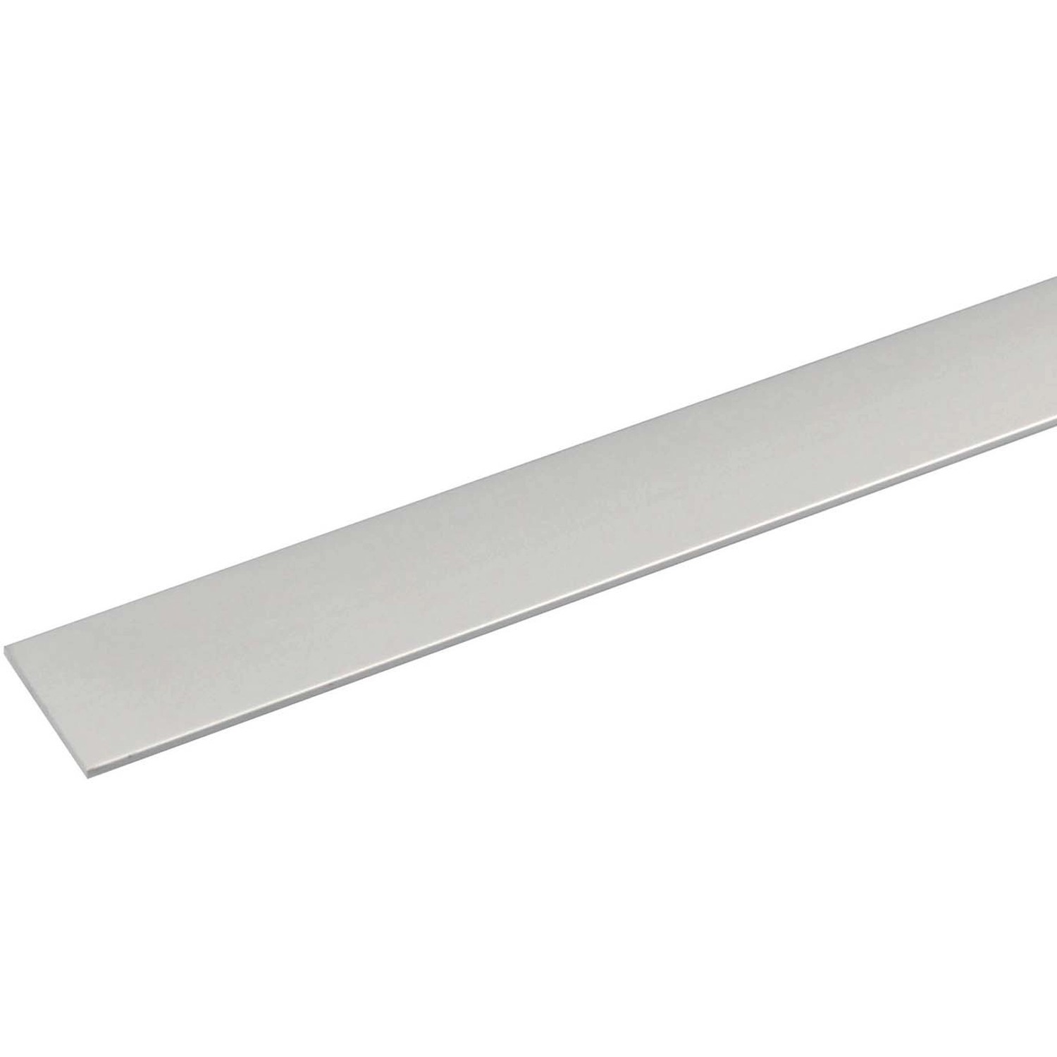 Arcansas Flachstange Aluminium Silber eloxiert 2 x 15 x 2000 mm
