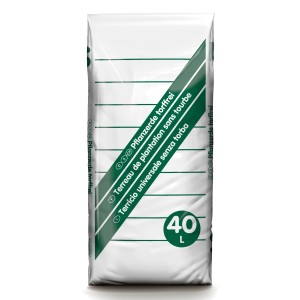 Sack Universal-Pflanzerde torffrei, 40 Liter. Geeignet für Garten- und Kübelpflanzen.