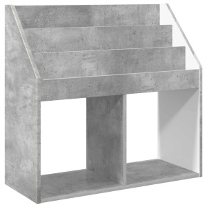 vidaXL Kinderregal Beton Grau 72,5 x 29,5 x 69 cm Holzwerkstoff 892382