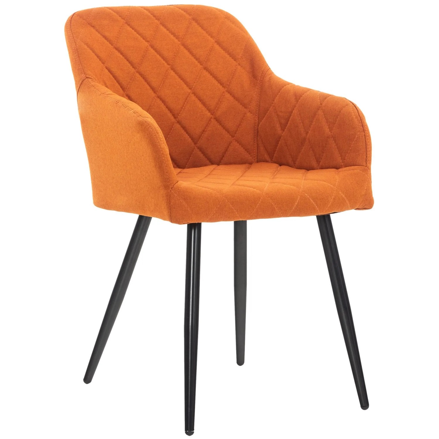 CLP Esszimmerstuhl Shila orange/Stoff