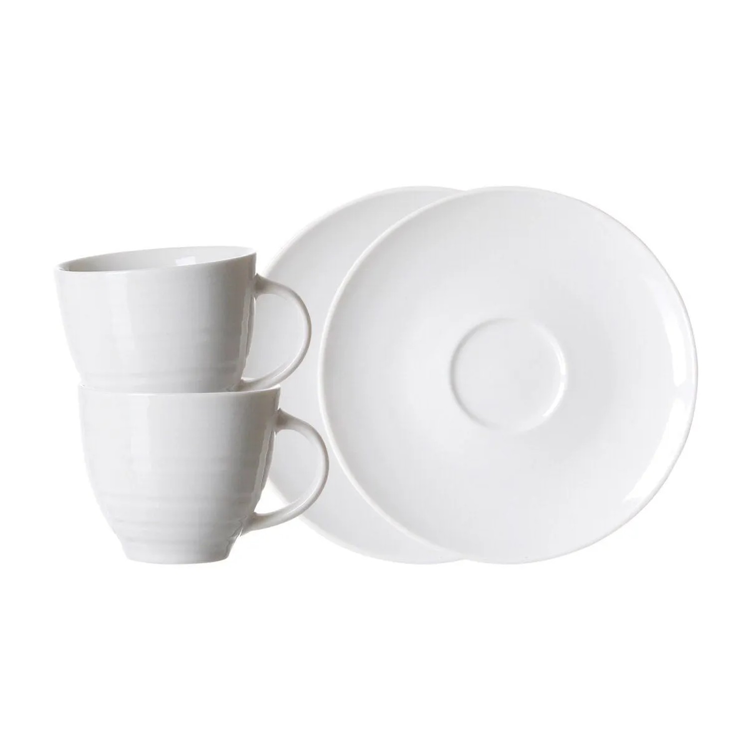 Ritzenhoff & Breker Suomi Espressotasse mit Untertasse 90 ml 2er Set Beige