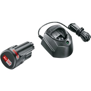 Bosch Akku-Set 12V mit Ladegerät. Akku für Elektrowerkzeuge, kompatibel mit Home & Garden Geräten.