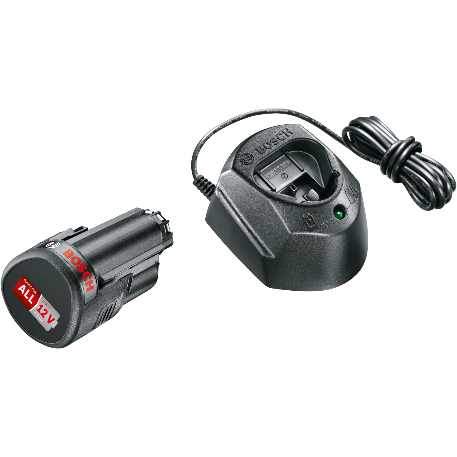 Bosch Akku-Set PBA 12 V/1,5 Ah inkl. Ladegerät und Akku