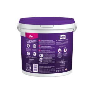 Eimer Metylan Vlies Fertigkleister, 5 kg, lila Deckel, für Vliestapeten.