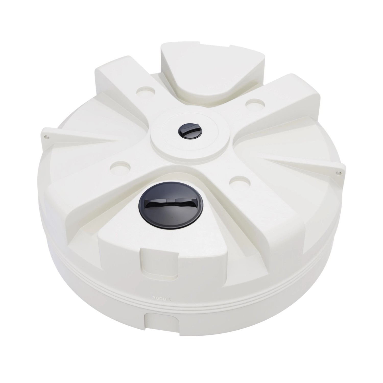 KMND 3000L F Trinkwasser Wassertank Weiß