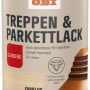 Dose OBI Treppen- und Parkettversiegelung, transparent glänzend, für Innenräume.