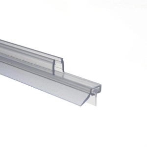 Transparentes Schulte Wasserabweisprofil für Dusche, Serie MasterClass und Garant.