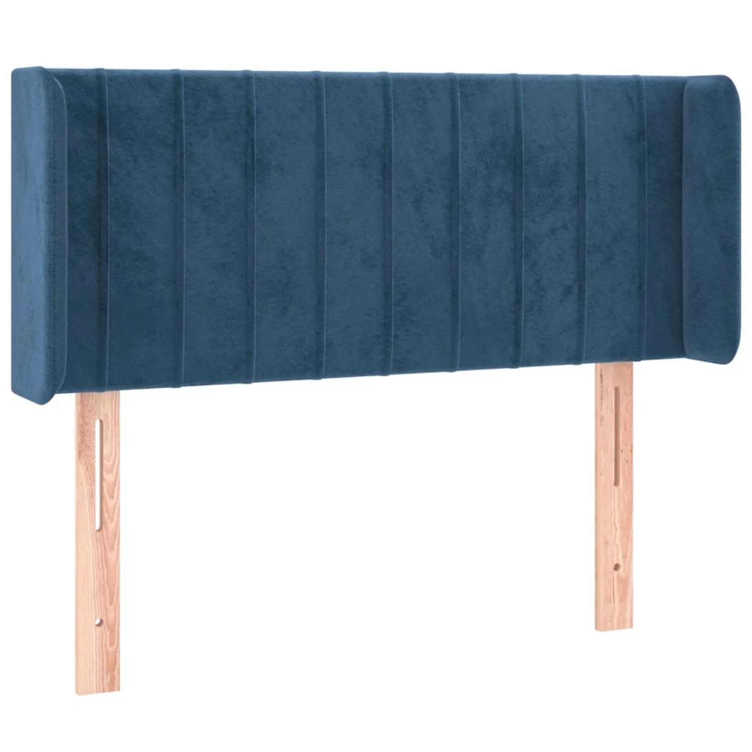 Thumbnail - vidaXL LED Kopfteil Dunkelblau 83x16x78/88 cm Samt 3123508