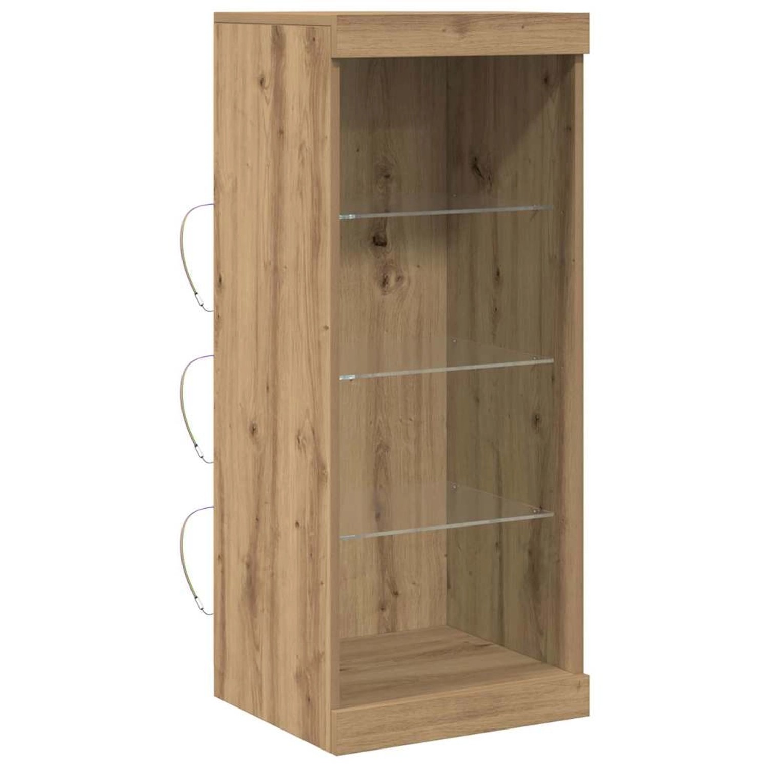 vidaXL Sideboard Eiche Handwerklich 41 x 37 x 100 cm Holzwerkstoff 863055 günstig online kaufen