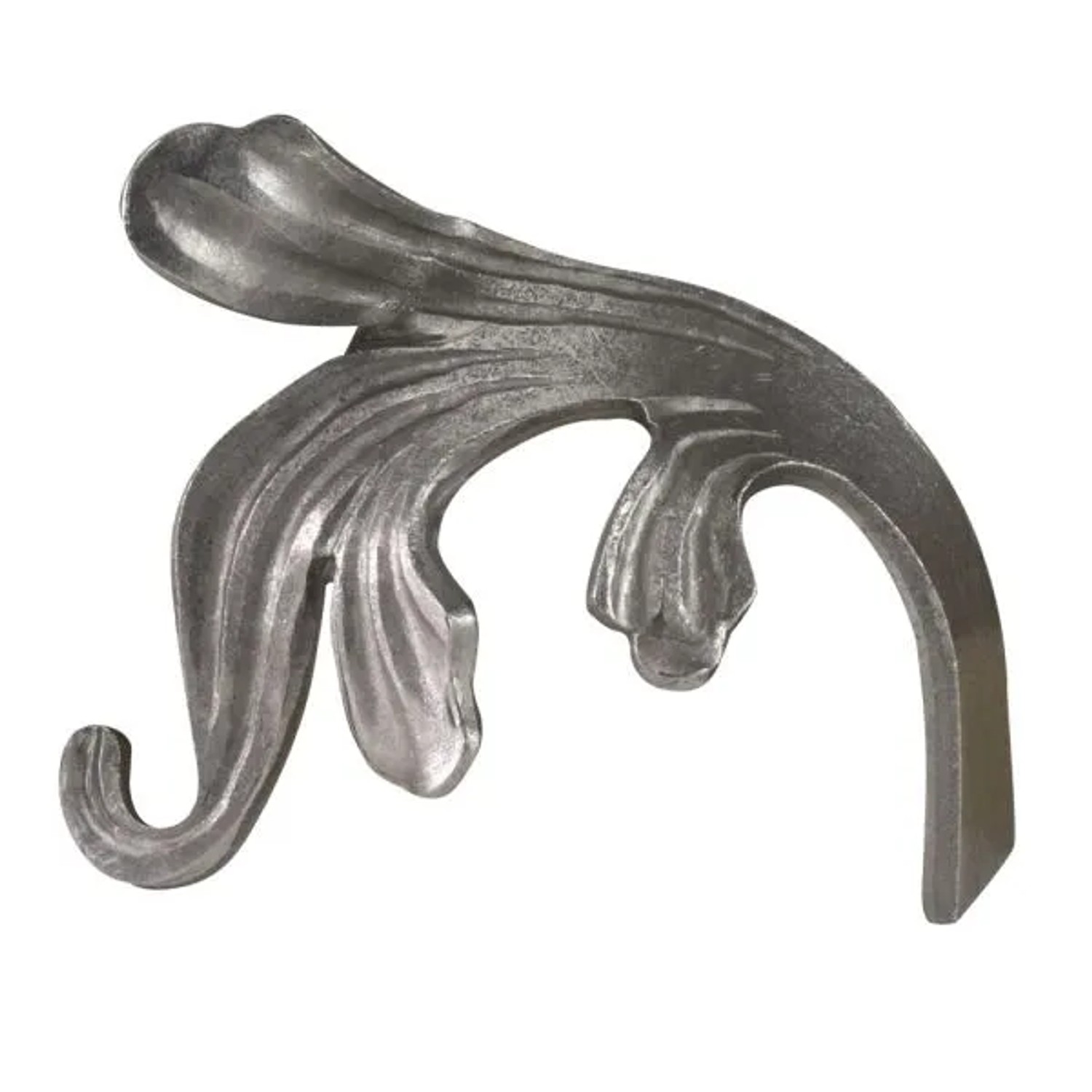 FeNau Schmiedeblatt Stahl Roh 4 mm 95 X 105 mm Links