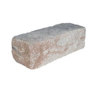 EHL Mauerstein Anzio-Antik-Light, Normalstein Muschelkalk, 50x18x15 cm für Mauern und Beete.