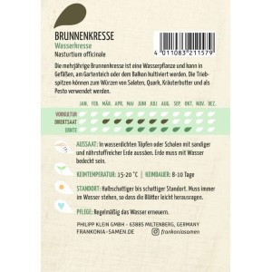 FRANKONIA Brunnenkresse Wasserkresse