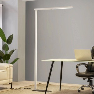 Arcchio LED Bürostehleuchten Tamilo 9968029 Modern in Weiß aus Aluminium 2-flammig Arbeitszimmerleuchte