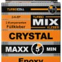 Boldt 2-K-Epoxykleber Crystal Maxx 115g, 5 Min Turbocoll TurboMix, XXL Komplettset für Lack- und Karosseriereparatur.