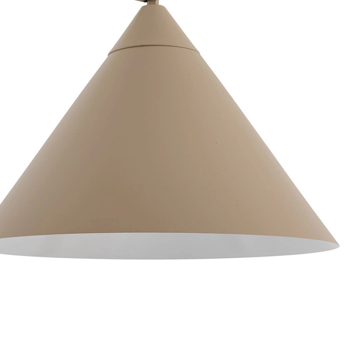 Lindby Stehlampe Bogenleuchte Triangolo 10041613 Modern in Creme aus Metall 1-flammig E27 Wohnzimmerleuchte_4
