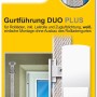 Schellenberg Rollladen Gurtführung Duo Plus Maxi, weiß, mit Zugluftdichtung und Gurtleitrolle.