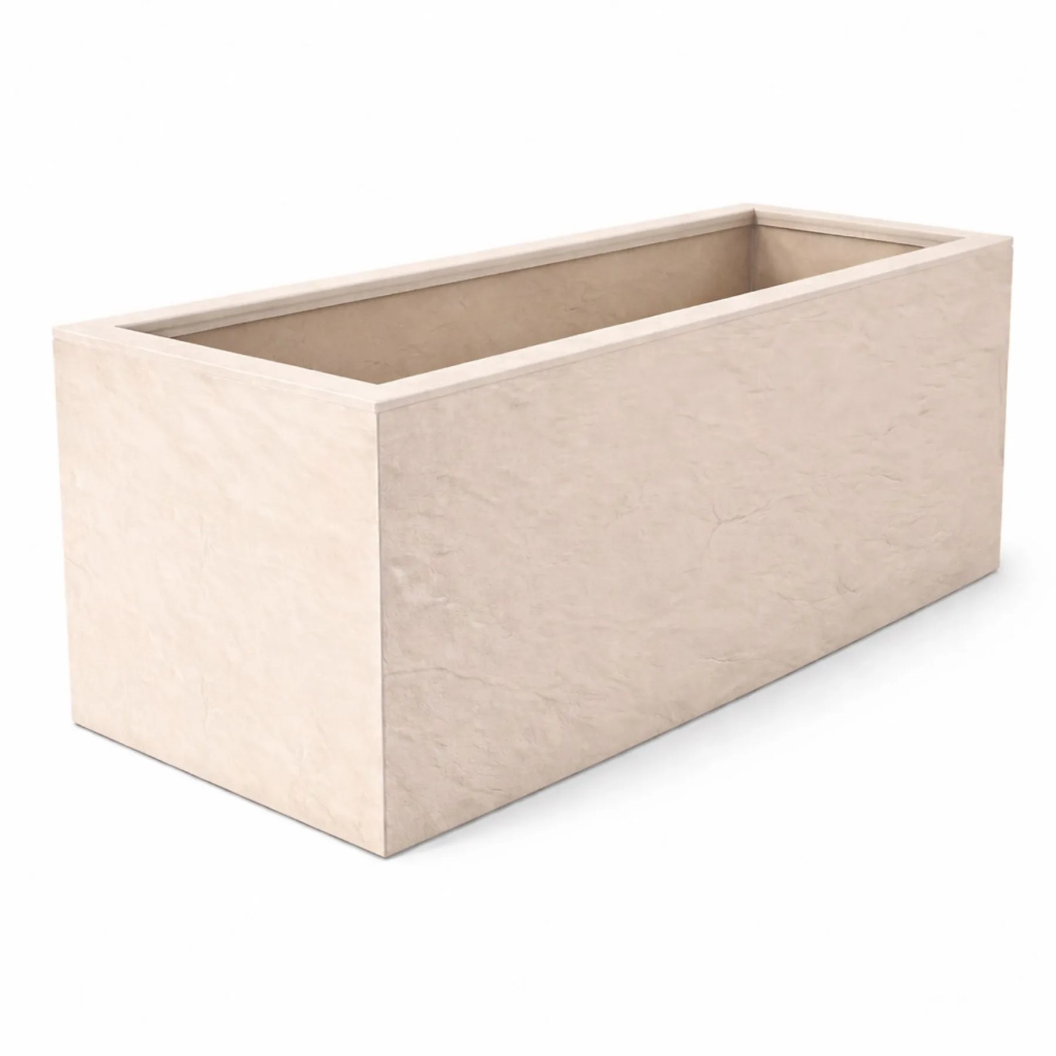 Ondis24 Pflanzkübel Pflanzkasten Blumenkübel Vulkano 50 L Leinen