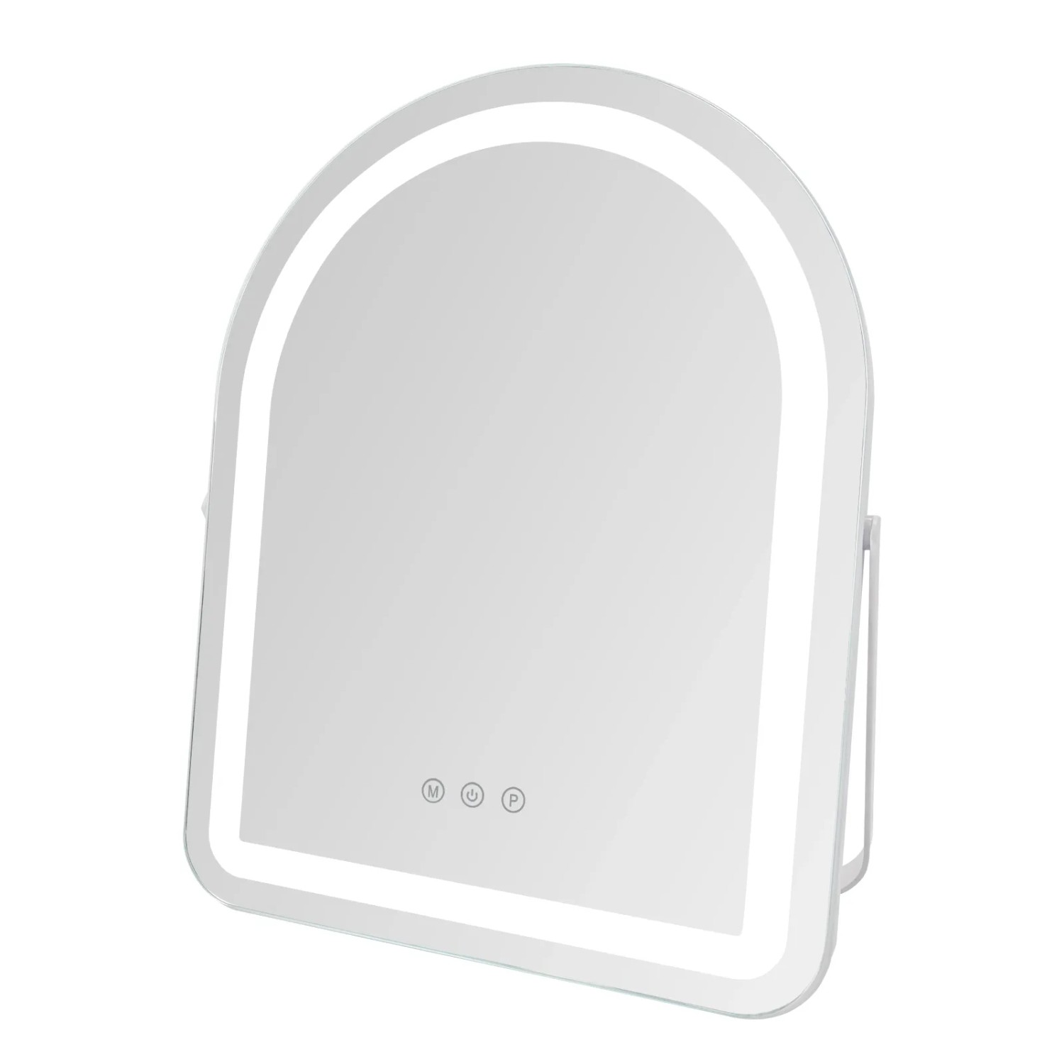 NETTLIFE LED Badspiegel mit Beleuchtung aus Glass L35 Weiß