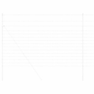 vidaXL Wildzaun Feuerverzinkt 1000 x 160 x 0,18 cm Eisen 42005795