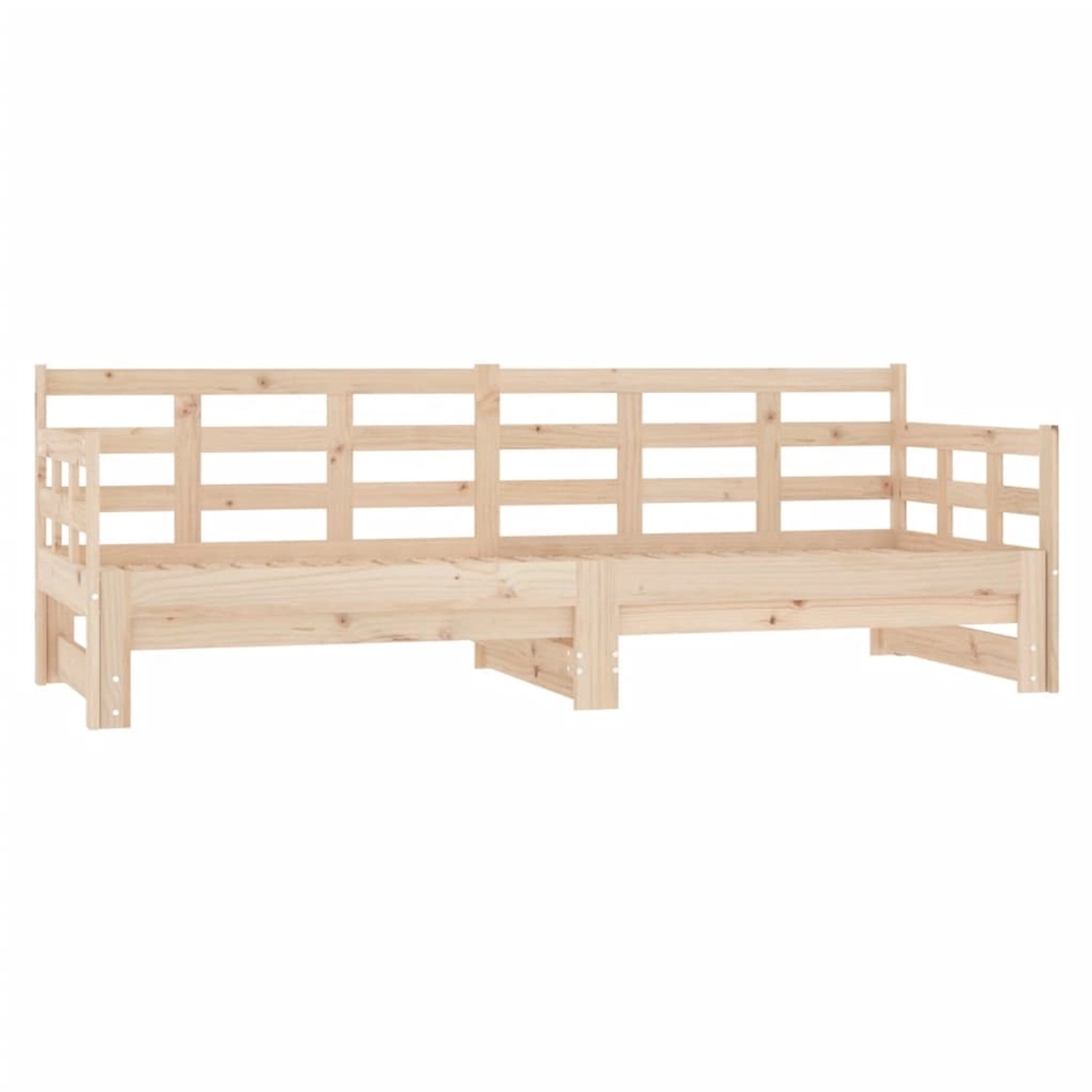 vidaXL Tagesbett Ausziehbar Massivholz Kiefer 2x(90x200) cm1279888 günstig online kaufen