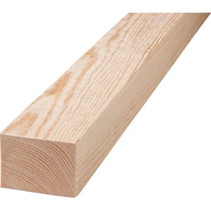 Kiefer Rahmenholz sägerau, 38x58x2000 mm, unbehandeltes Nadelholz für Innenausbau.