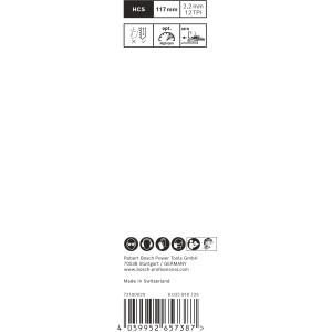 Bosch Stichsägeblatt Wood T308BHM, 2er-Set, für saubere Holzschnitte.