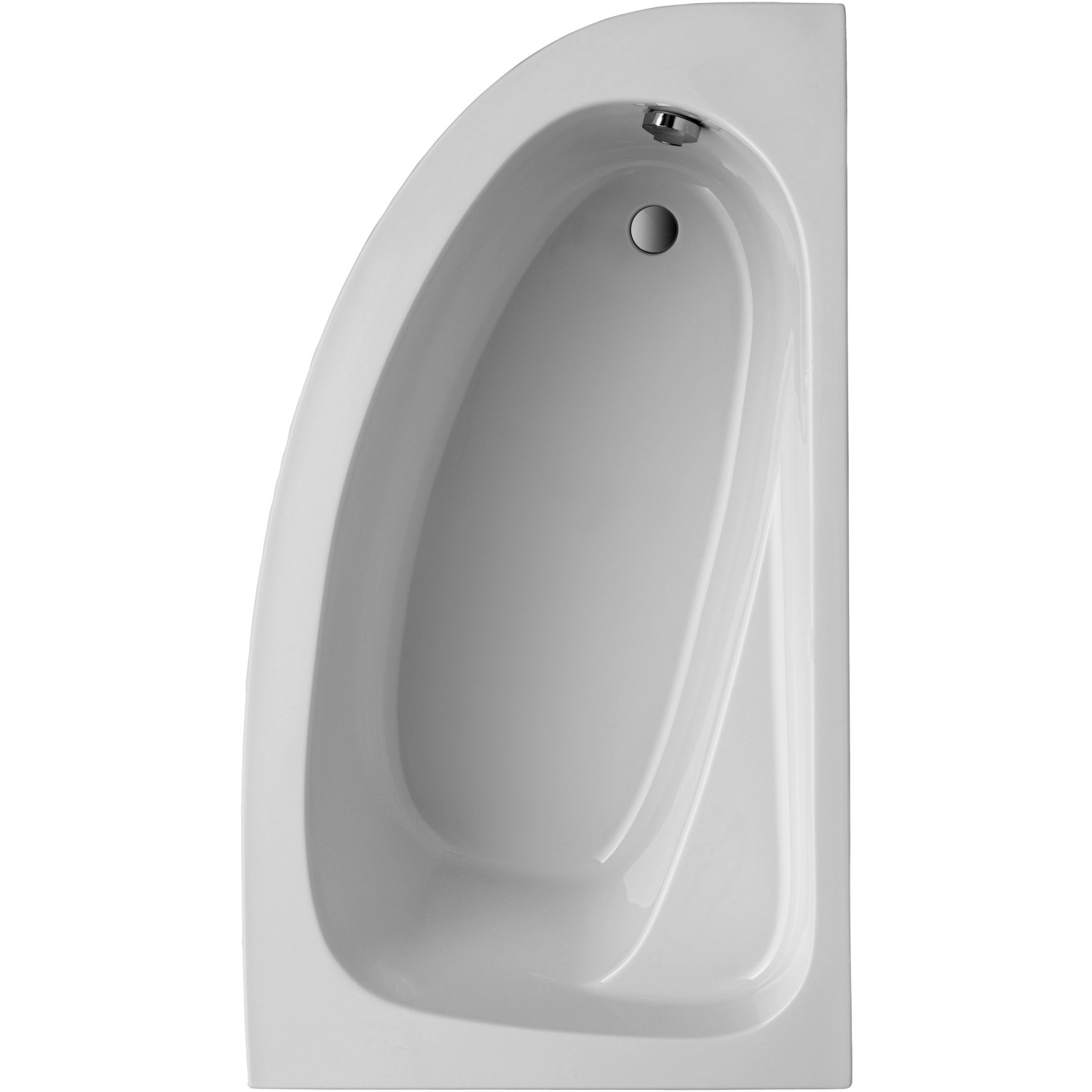 Badewanne Marina 160 cm x 90 cm Weiß Typ A