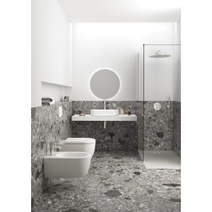 Ideal Standard Idealrain Atelier Handbrause in Silver Storm für ein modernes Duscherlebnis.