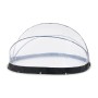 Exit Pool Abdeckung ECO Ø 460 cm: Transparente Poolüberdachung für Aufstellpools.
