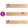 vidaXL Fensterbänke 2 Stk Unbehandelt 140x25x2 cm Massivholz Eiche 4009107_7