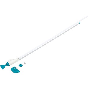 Bestway AquaPristine Poolsauger mit Stiel, Bürste und Saugaufsatz für die Poolreinigung.