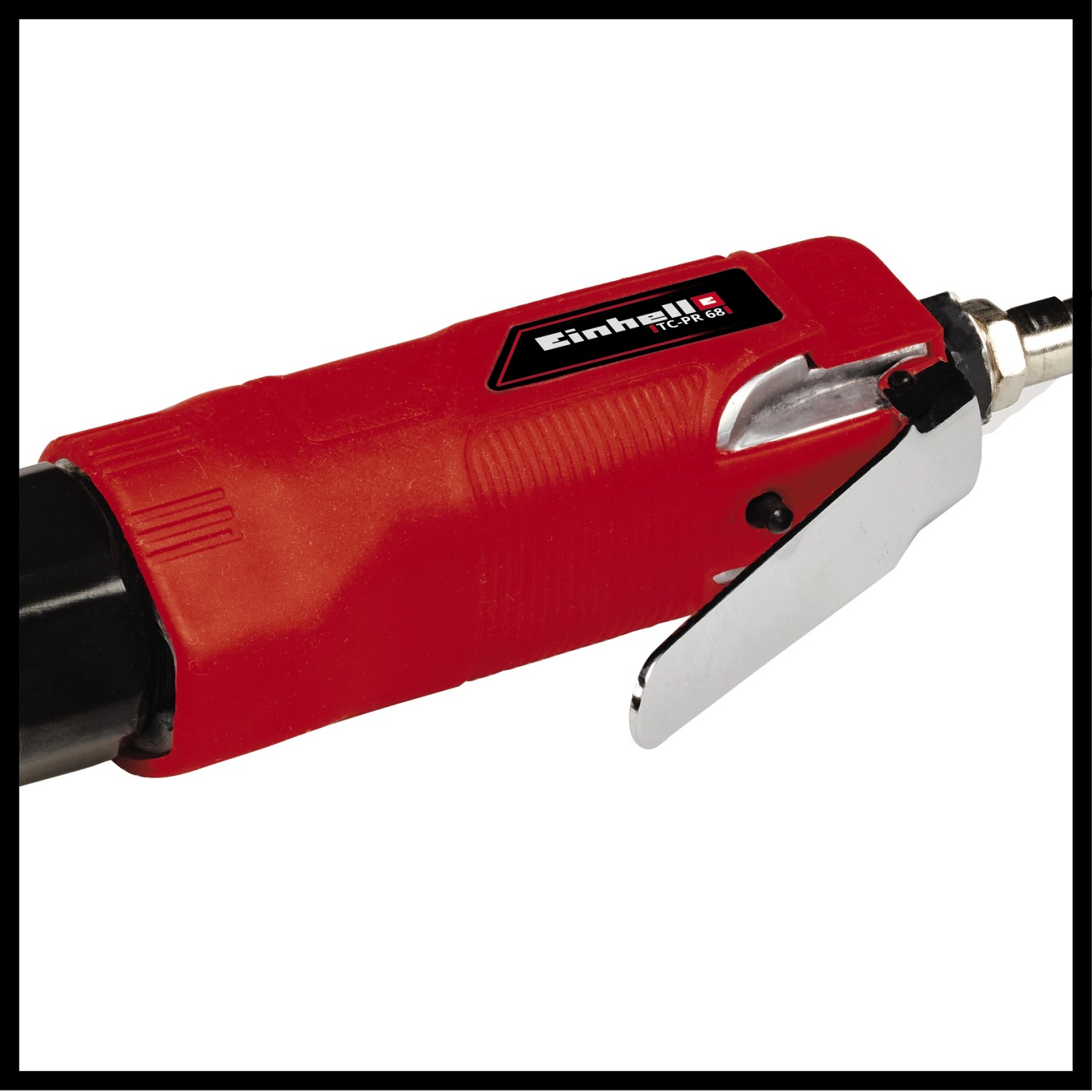 Einhell Druckluft-Ratschenschrauber TC-PR 68, roter Ratschenschrauber für Kompressoren.