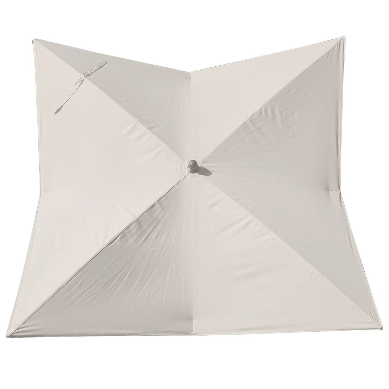 MCW Ersatzbezug für Sonnenschirm A37 3x3m, creme, von unten.