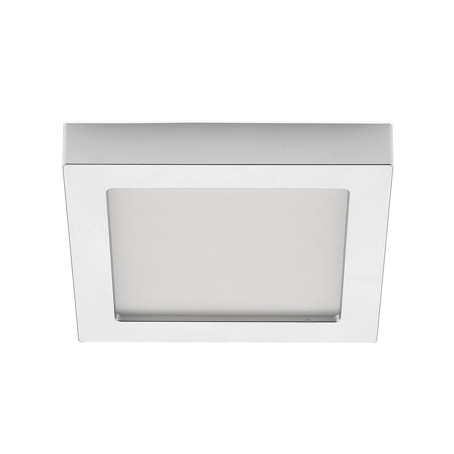 PRIOS LED Deckenleuchte Alette 9917063 Modern in Alu aus Aluminium 1-flammig Badezimmerleuchte